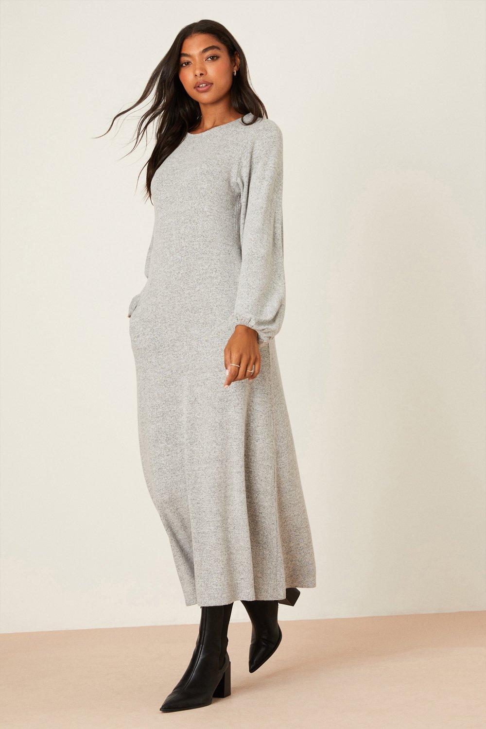 Dorothy perkins grey outlet maxi dress